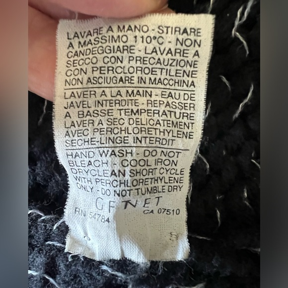 Italian knit men’s cardigan wool blend. - Picture 4 of 9